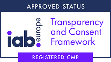 Badge iab Europe TCF (Transparency and Consent Framework) - Cookiebot