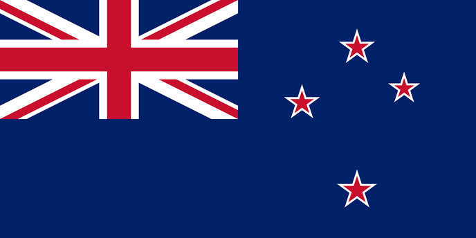New Zealand Flag - Cookiebot