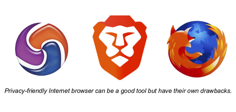 Epic, Brave & Firefox Logos - Cookiebot