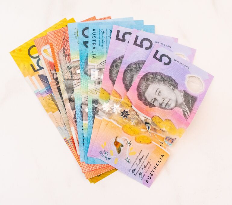 Australian dollars - Cookiebot