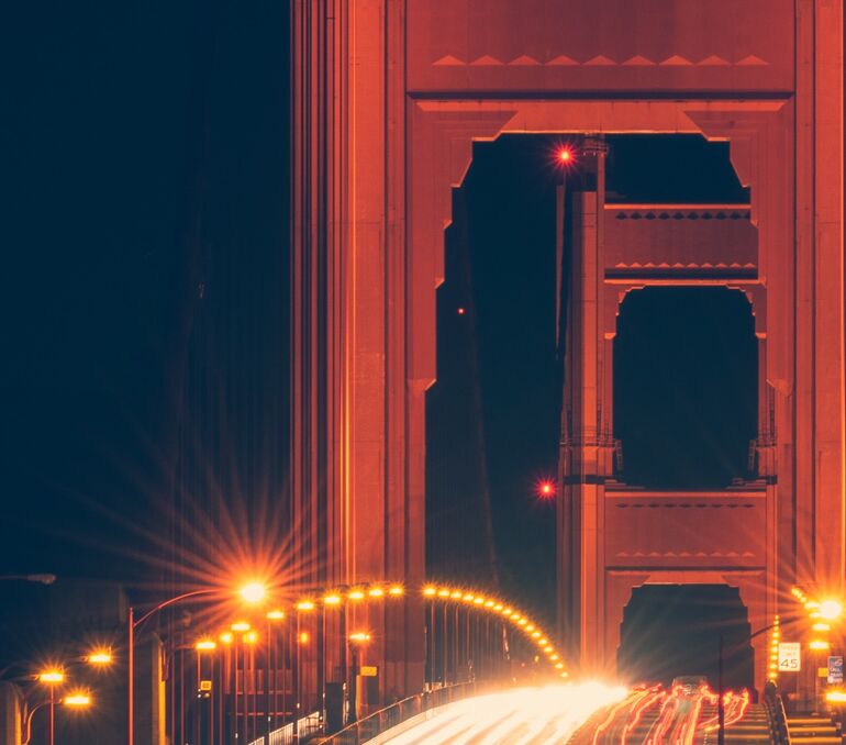 Close up of the Golden Gate Bridge - Cookiebot